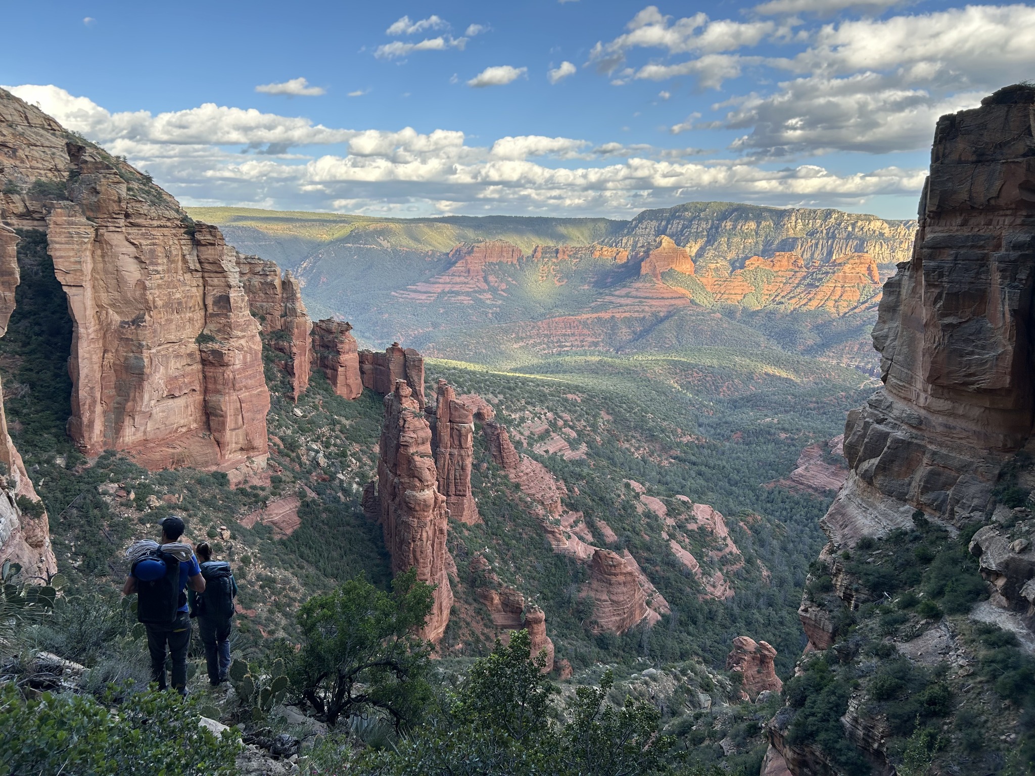 Client picture of hiking in Sedona, Arizona 